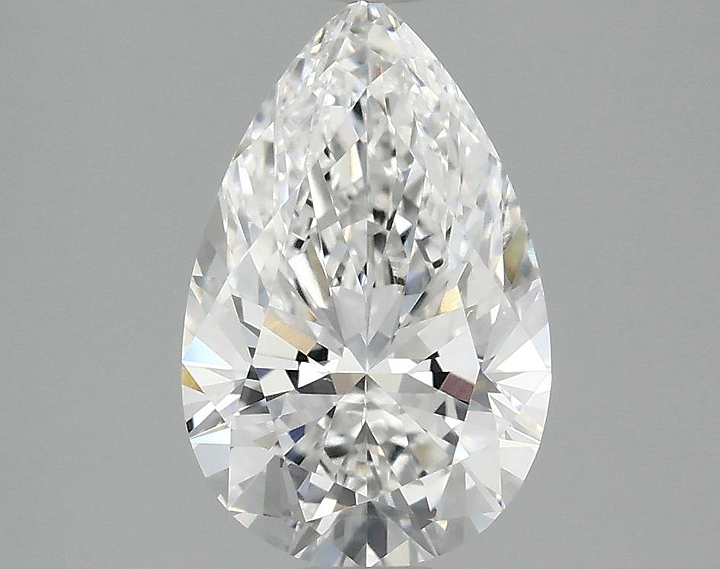 2.09 Carat Pear Shaped Ideal Cut VS1 IGI Certified Lab Grown Diamond