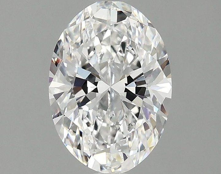 1.33 Carat Oval Shaped Ideal Cut VVS2 IGI Certified Lab Grown Diamond