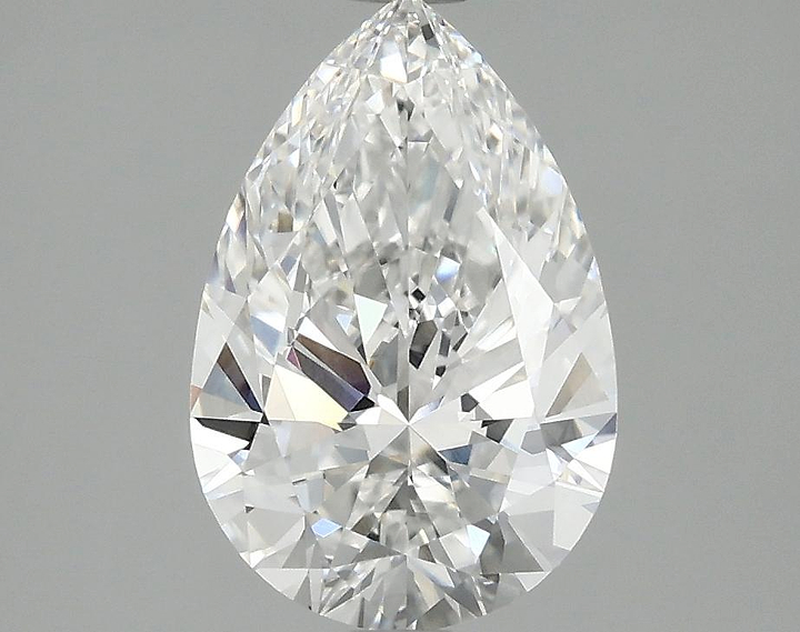 2.05 Carat Pear Shaped Excellent Cut VVS2 IGI Certified Lab Grown Diamond