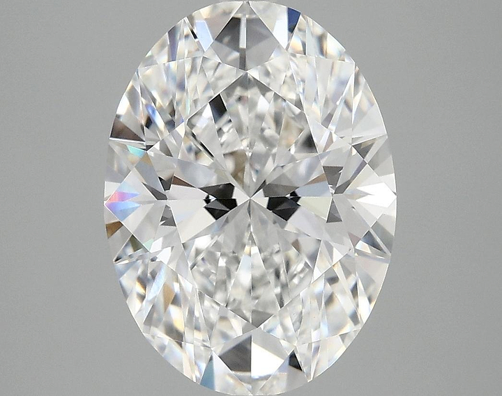 4.03 Carat Oval Shaped Excellent Cut VVS2 IGI Certified Lab Grown Diamond