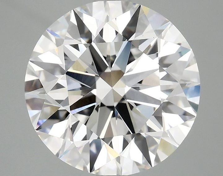4.82 Carat Round Shaped Excellent Cut VVS2 IGI Certified Lab Grown Diamond