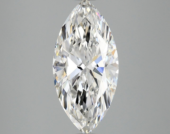 3.0 Carat Marquise Shaped Excellent Cut VVS2 IGI Certified Lab Grown Diamond