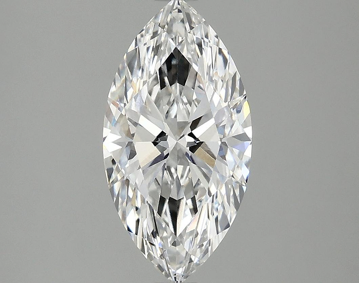 1.92 Carat Marquise Shaped Ideal Cut VVS2 IGI Certified Lab Grown Diamond