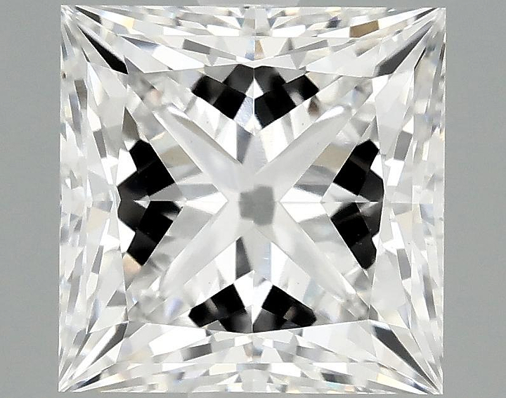 2.1 Carat Princess Shaped Ideal Cut VS1 IGI Certified Lab Grown Diamond