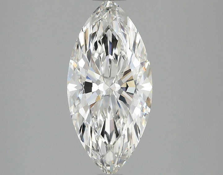 2.04 Carat Marquise Shaped Excellent Cut VVS2 IGI Certified Lab Grown Diamond