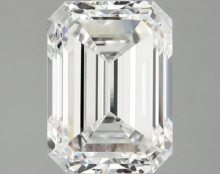 2.94 Carat Emerald Shaped Excellent Cut VS1 IGI Certified Lab Grown Diamond