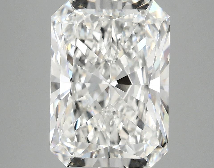 4.09 Carat Radiant Shaped Ideal Cut VVS2 IGI Certified Lab Grown Diamond