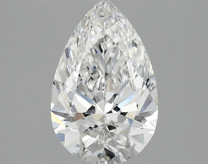 1.88 Carat Pear Shaped Ideal Cut VVS2 IGI Certified Lab Grown Diamond