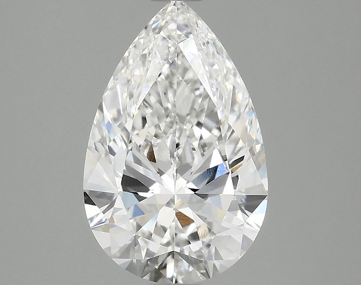 2.01 Carat Pear Shaped Ideal Cut VS1 IGI Certified Lab Grown Diamond