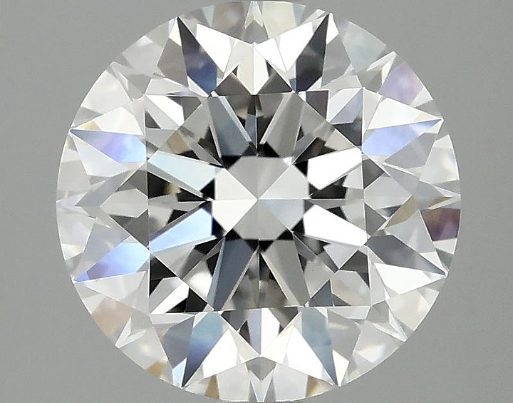 3.09 Carat Round Shaped Excellent Cut VVS2 IGI Certified Lab Grown Diamond