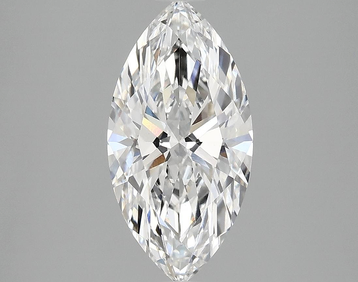 2.08 Carat Marquise Shaped Ideal Cut VVS2 IGI Certified Lab Grown Diamond