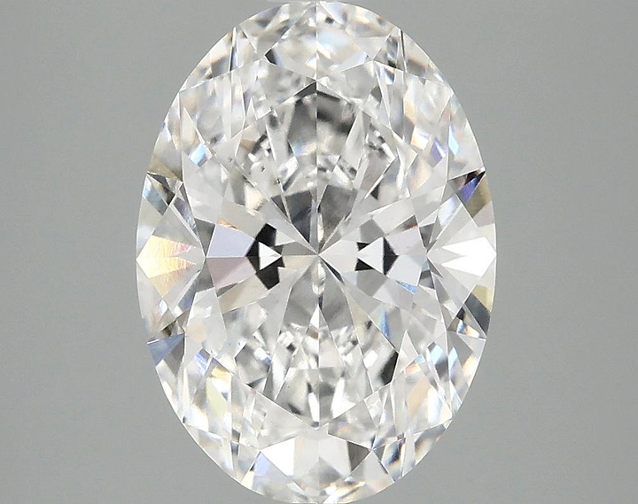 3.1 Carat Oval Shaped Ideal Cut VS2 IGI Certified Lab Grown Diamond