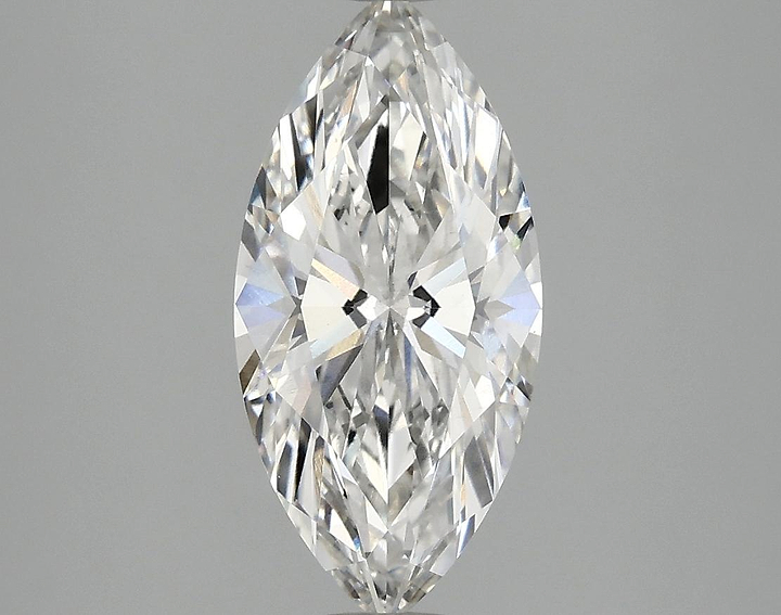 2.03 Carat Marquise Shaped Excellent Cut VS2 IGI Certified Lab Grown Diamond