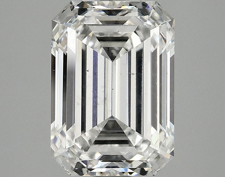 2.99 Carat Emerald Shaped Ideal Cut VS2 IGI Certified Lab Grown Diamond
