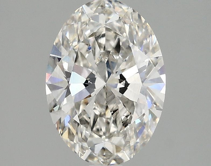 1.63 Carat Oval Shaped Ideal Cut SI1 IGI Certified Lab Grown Diamond