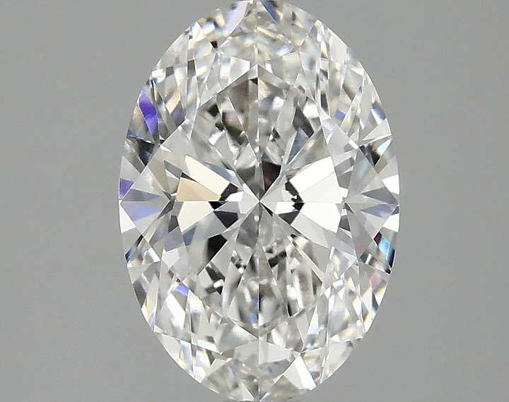 2.01 Carat Oval Shaped Ideal Cut VVS2 IGI Certified Lab Grown Diamond