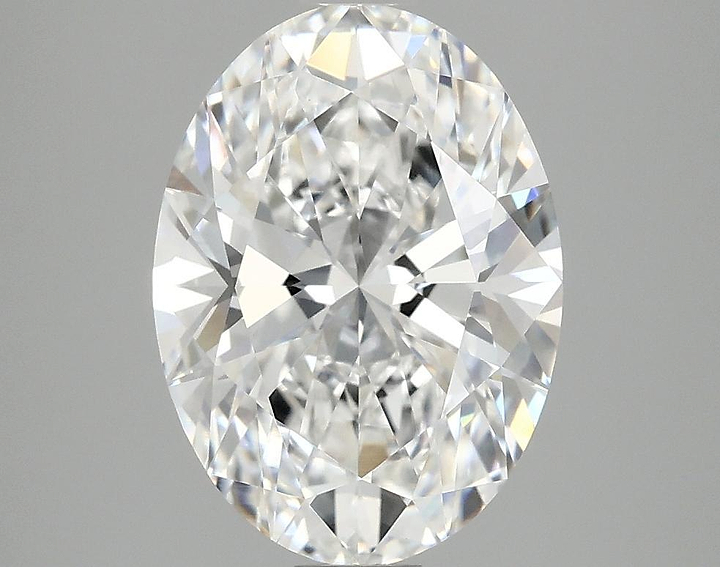 3.09 Carat Oval Shaped Ideal Cut VVS2 IGI Certified Lab Grown Diamond