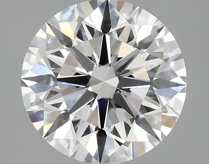 2.58 Carat Round Shaped Ideal Cut VVS2 IGI Certified Lab Grown Diamond