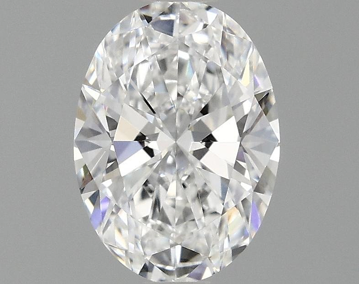 0.97 Carat Oval Shaped Ideal Cut VVS2 IGI Certified Lab Grown Diamond