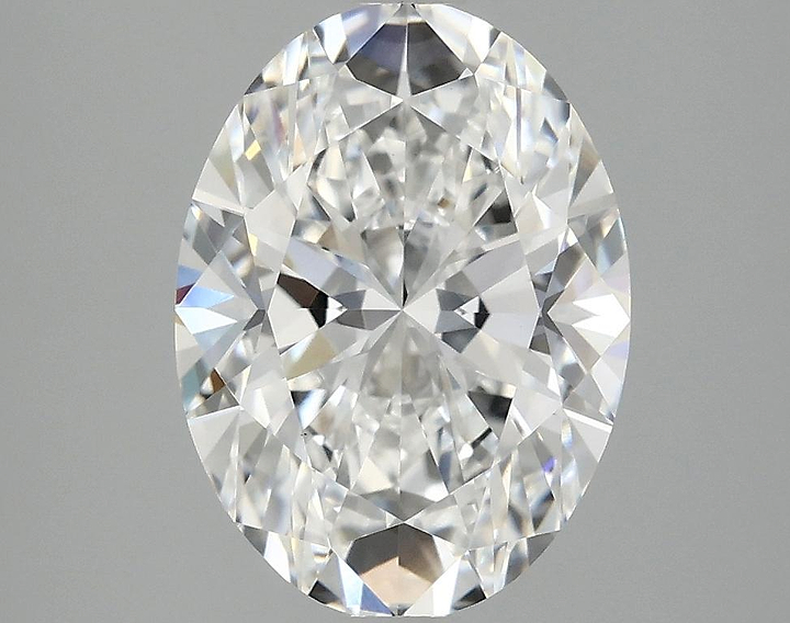 3.07 Carat Oval Shaped Excellent Cut VVS2 IGI Certified Lab Grown Diamond