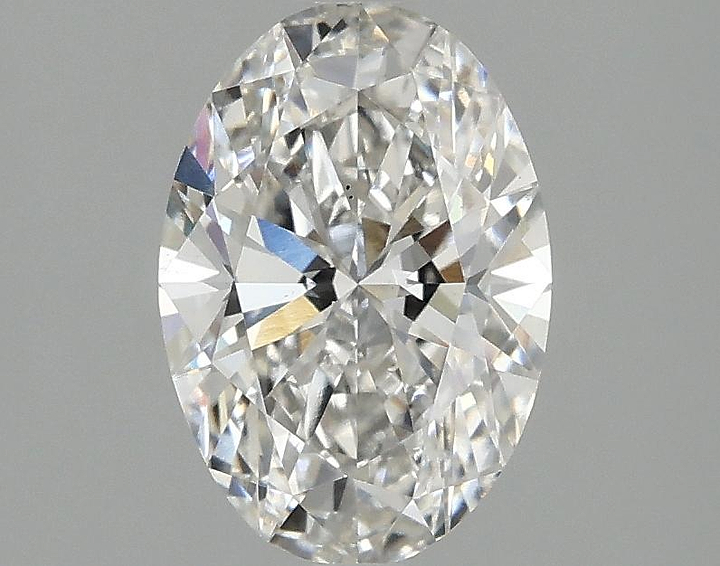 1.55 Carat Oval Shaped Ideal Cut VS2 IGI Certified Lab Grown Diamond