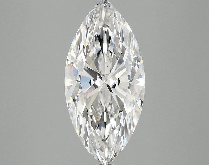 3.06 Carat Marquise Shaped Excellent Cut VS1 IGI Certified Lab Grown Diamond