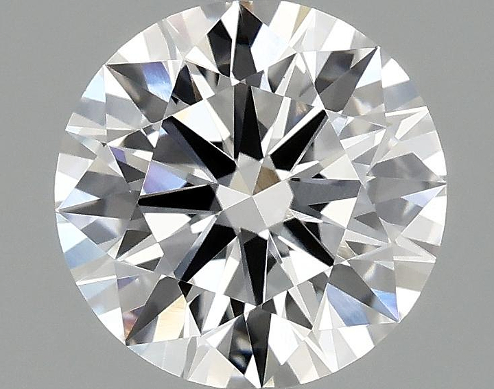 1.54 Carat Round Shaped Ideal Cut VVS2 IGI Certified Lab Grown Diamond