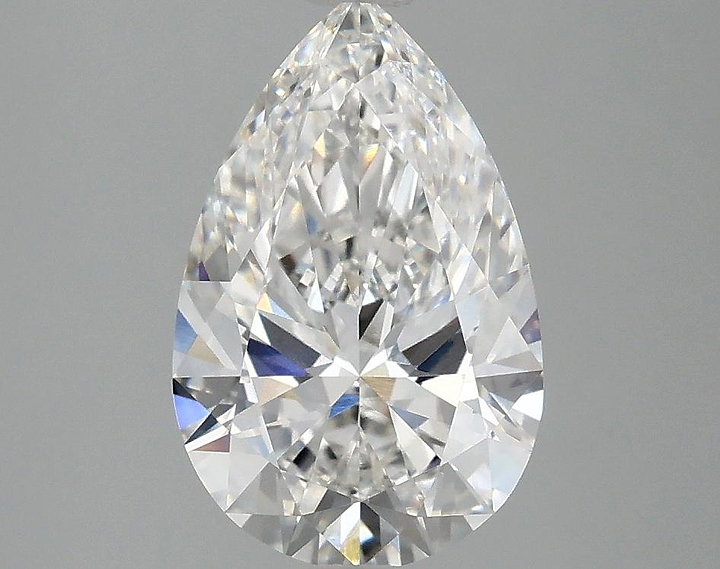 2.08 Carat Pear Shaped Ideal Cut VVS2 IGI Certified Lab Grown Diamond