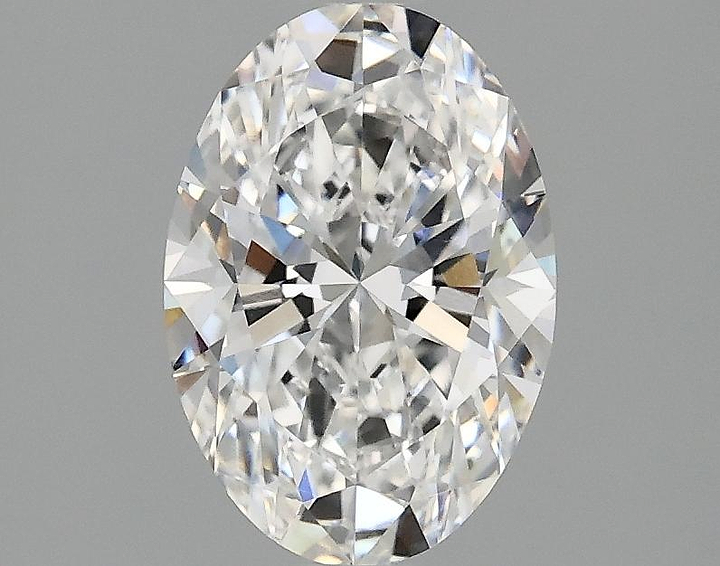 1.45 Carat Oval Shaped Ideal Cut VVS2 IGI Certified Lab Grown Diamond