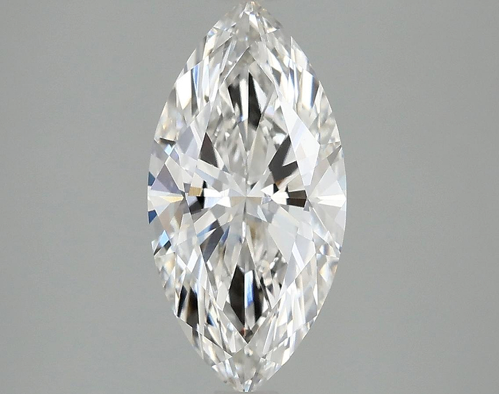 2.04 Carat Marquise Shaped Ideal Cut VVS2 IGI Certified Lab Grown Diamond