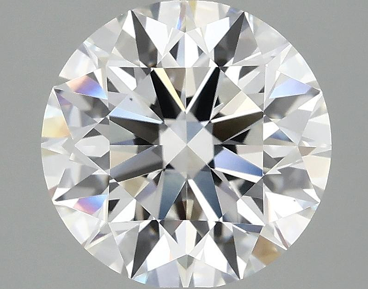 3.08 Carat Round Shaped Excellent Cut VS1 IGI Certified Lab Grown Diamond