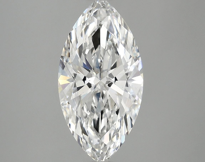 2.52 Carat Marquise Shaped Ideal Cut VS1 IGI Certified Lab Grown Diamond