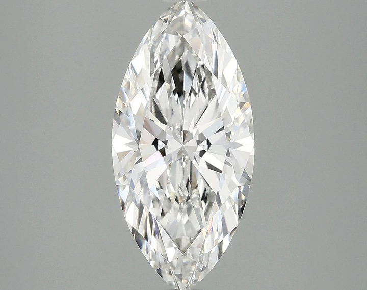 2.02 Carat Marquise Shaped Excellent Cut VVS2 IGI Certified Lab Grown Diamond