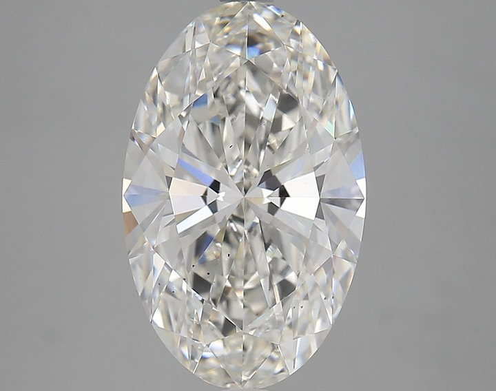 4.8 Carat Oval Shaped Excellent Cut VS2 IGI Certified Lab Grown Diamond