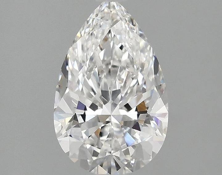 1.37 Carat Pear Shaped Ideal Cut VVS2 IGI Certified Lab Grown Diamond