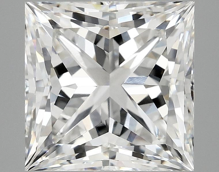 4.03 Carat Princess Shaped Ideal Cut VS1 IGI Certified Lab Grown Diamond