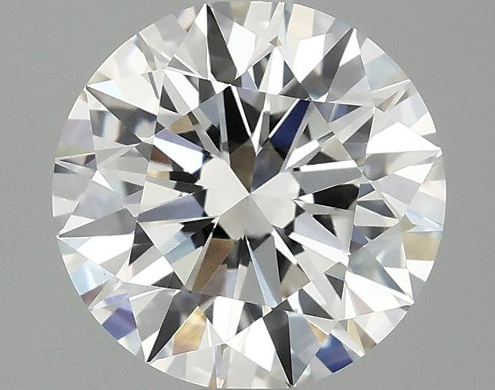2.43 Carat Round Shaped Ideal Cut VVS2 IGI Certified Lab Grown Diamond