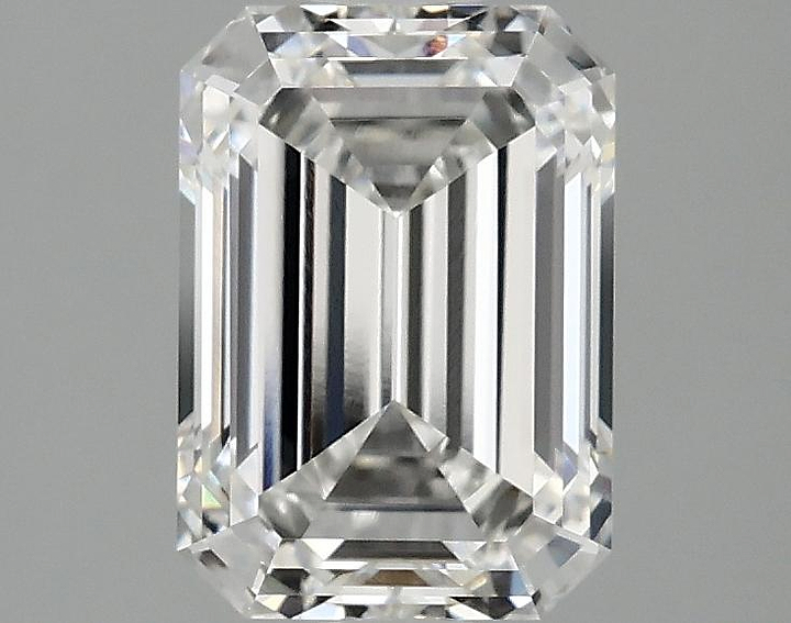 2.02 Carat Emerald Shaped Ideal Cut VVS1 IGI Certified Lab Grown Diamond