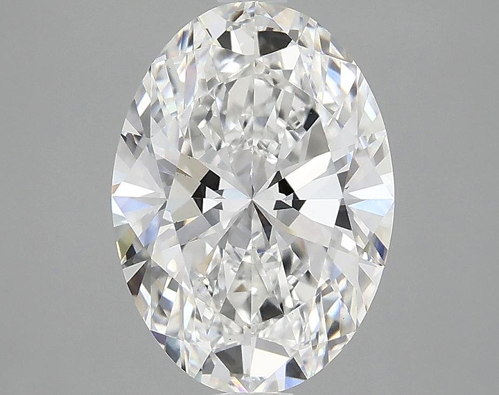 2.5 Carat Oval Shaped Ideal Cut VVS2 IGI Certified Lab Grown Diamond