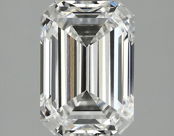 2.07 Carat Emerald Shaped Ideal Cut VS1 IGI Certified Lab Grown Diamond