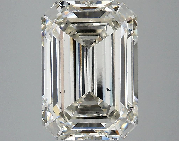 5.09 Carat Emerald Shaped Ideal Cut VS2 IGI Certified Lab Grown Diamond