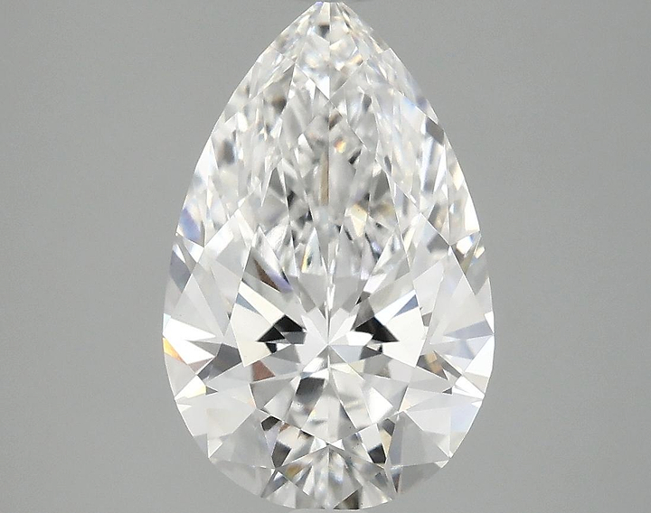 3.09 Carat Pear Shaped Ideal Cut VS1 IGI Certified Lab Grown Diamond