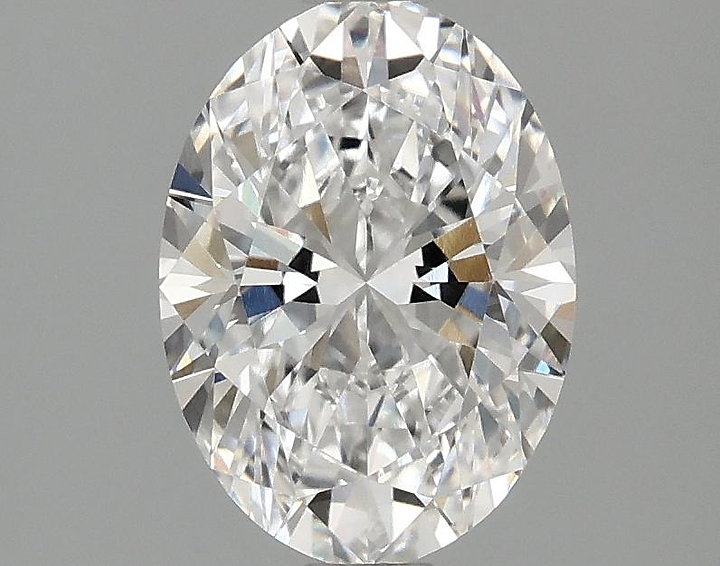 1.59 Carat Oval Shaped Ideal Cut VVS2 IGI Certified Lab Grown Diamond