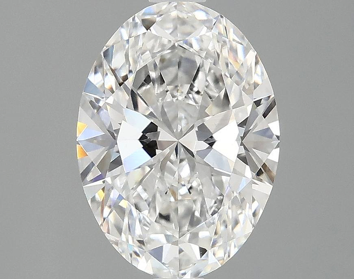 2.03 Carat Oval Shaped Ideal Cut VVS2 IGI Certified Lab Grown Diamond