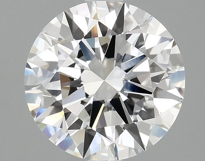 2.51 Carat Round Shaped Ideal Cut VVS2 IGI Certified Lab Grown Diamond