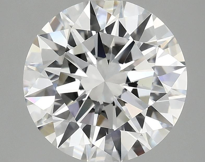 3.08 Carat Round Shaped Ideal Cut VS1 IGI Certified Lab Grown Diamond