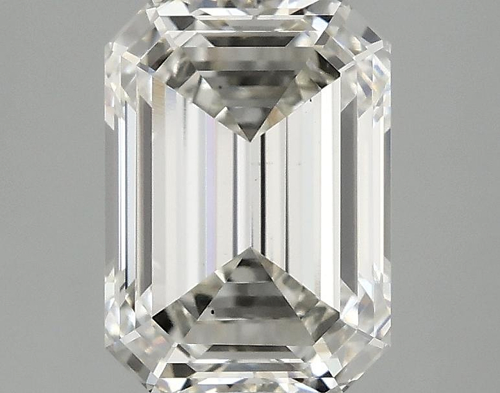 2.59 Carat Emerald Shaped Excellent Cut VS1 IGI Certified Lab Grown Diamond