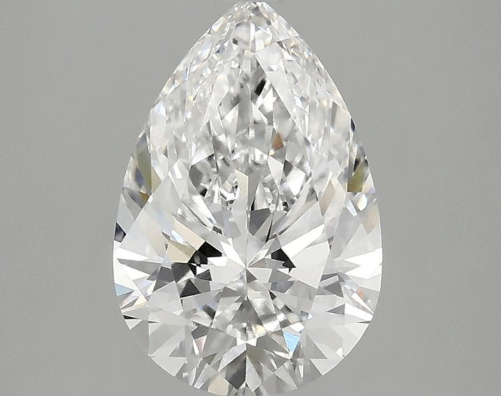 2.02 Carat Pear Shaped Excellent Cut VVS2 IGI Certified Lab Grown Diamond