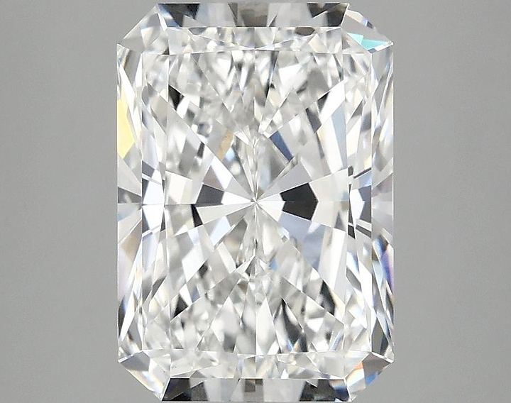 3.08 Carat Radiant Shaped Ideal Cut VVS2 IGI Certified Lab Grown Diamond
