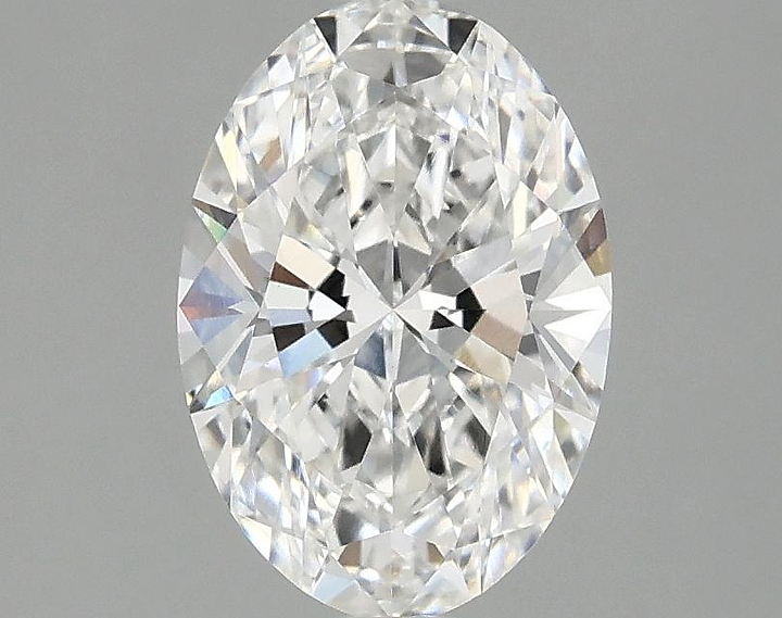 1.58 Carat Oval Shaped Ideal Cut VVS2 IGI Certified Lab Grown Diamond